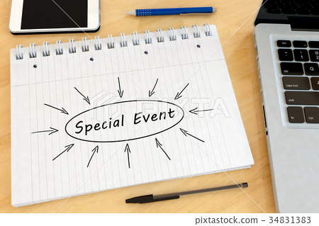 Special Event text concept 34831383