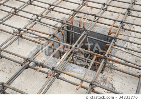 Reinforcement metal framework. Reinforcement metal framework. 34833770