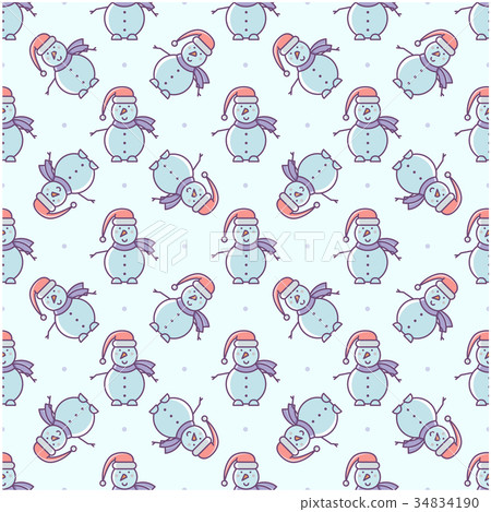 Seamless simple pattern. Vector illustration. Seamless simple pattern. Vector illustration. 34834190