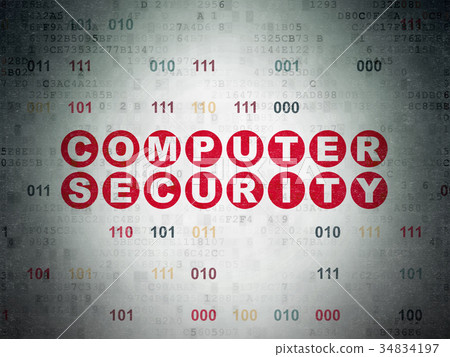 Privacy concept: Computer Security on Digital Data Privacy concept: Computer Security on Digital Data 34834197
