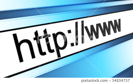 Abstract address line www 34834737