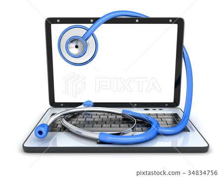 Laptop broken and symbol repair 34834756