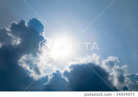 Cumulonimbus Late summer sky Autumn sky Cloud Copy space Wide copy space Cumulonimbus Late summer sky Autumn sky Cloud Copy space Wide copy space 34834973