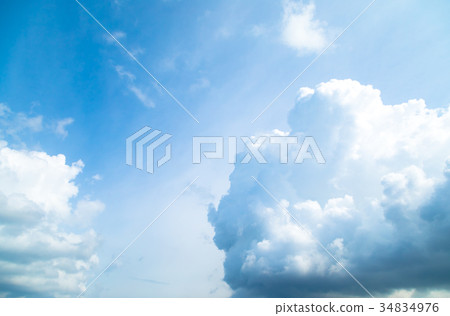 Cumulonimbus Late summer sky Autumn sky Cloud Copy space Wide copy space Cumulonimbus Late summer sky Autumn sky Cloud Copy space Wide copy space 34834976