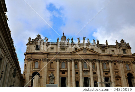 St. Peter's Square at the Vatican City St. Peter's Square at the Vatican City 34835059