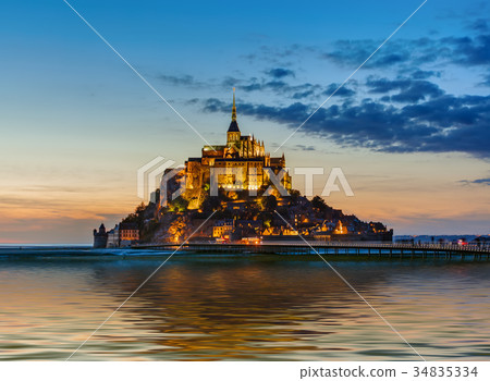 Mont Saint Michel Abbey - Normandy France 34835334