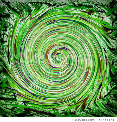 Multi-colored chaotic panel 34835474