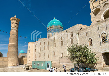 Mir-i Arab Madrasa at the Poi Kalyan complex in 34836114