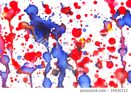 Paint splashes isolated on white Paint splashes isolated on white 34836722
