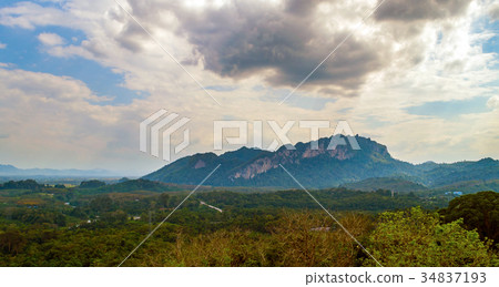 Green Mountain landscape in Thailand Green Mountain landscape in Thailand 34837193