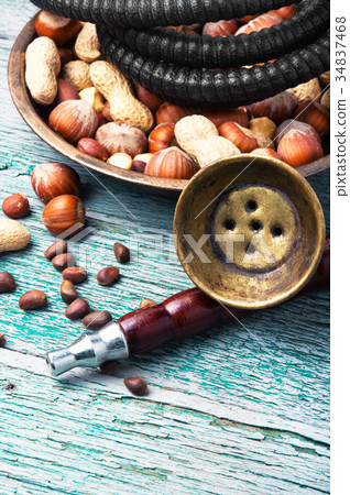 Asian Hookah with a nut taste Asian Hookah with a nut taste 34837468