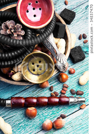 Asian Hookah with a nut taste Asian Hookah with a nut taste 34837470