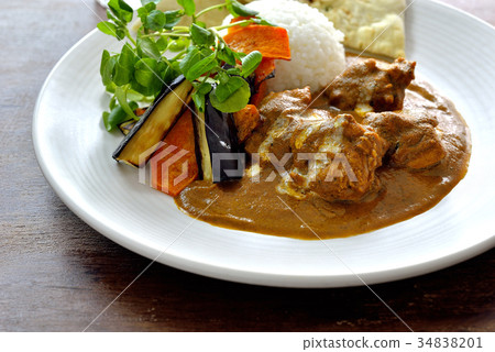 Feast chicken curry / chicken curry and roasted vegetable Feast chicken curry / chicken curry and roasted vegetable 34838201