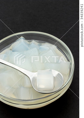 Nata de coco: nata de coco 34839241