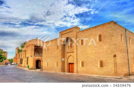 Ancient buildings in the old town of Bukhara 34839476