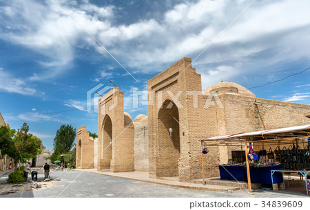 Tim Abdulla Khan, ancient silk market in Bukhara 34839609