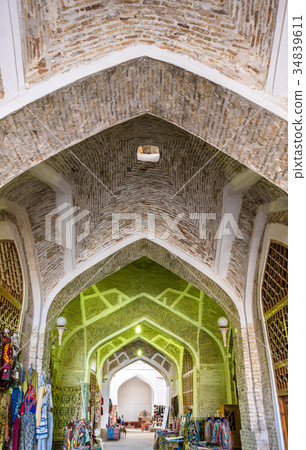 Taki-Telpak Furushon Bazaar in Bukhara, Uzbekistan 34839611