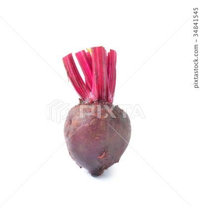 Fresh beetroot isolated on white Fresh beetroot isolated on white 34841545