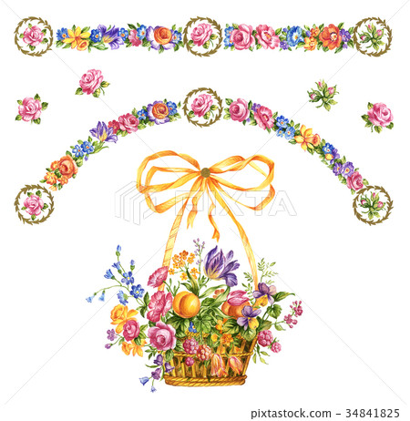 Flower basket 34841825