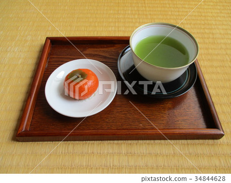 日式甜點和茶 34844628