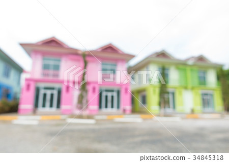 house blur background 34845318