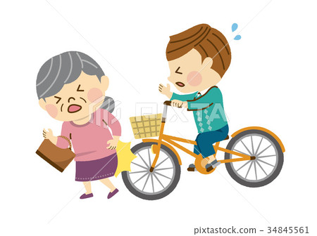 自行車事故男子 34845561