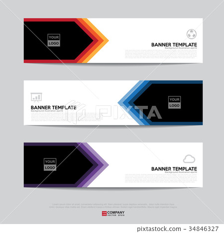 Banner design for business presentation Banner design for business presentation 34846327