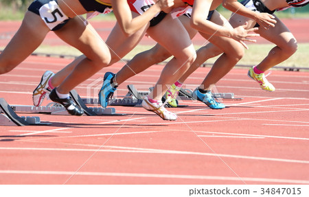 Athletics 100m start 34847015