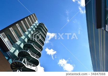 emergency stairs 34847088