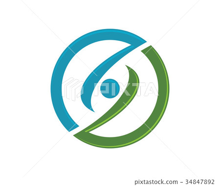 Eye Care vector logo design 34847892