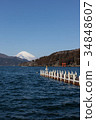 Mt. Fuji seen from Lake Ashinoko 34848607
