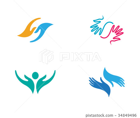 Hand Care Logo Template 34849496