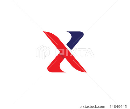 X Letter Logo Template 34849645
