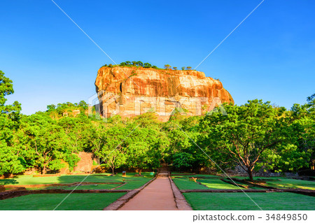 Sigiriya rock in Sri Lanka Sigiriya rock in Sri Lanka 34849850