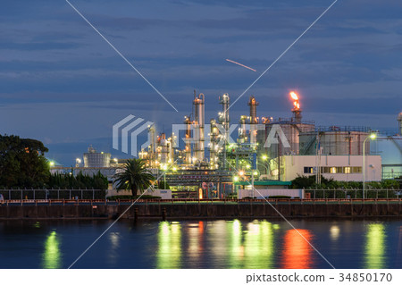 Yokkaichi Complex night view (October Yokkaichi) 34850170