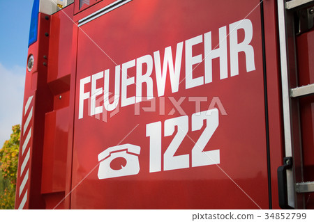 Fire truck, austria Fire truck, austria 34852799