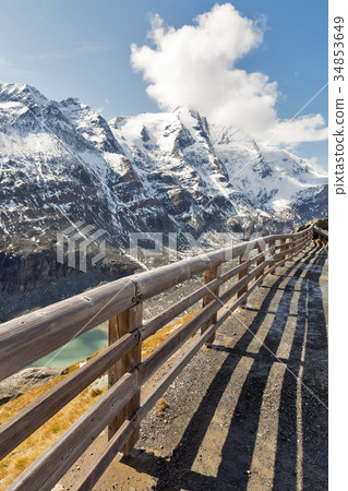 Grossglockner High Alpine Road in Austria. Grossglockner High Alpine Road in Austria. 34853649