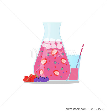 Smoothie icon illustration 34854533