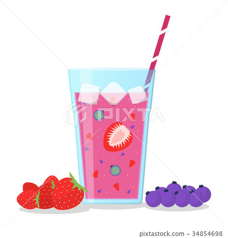 Smoothie icon illustration 34854698