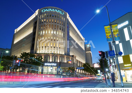 Kobe Motomachi The lighted up Daimaru Kobe store 34854743