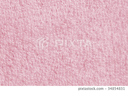 Close-up of yellow towel pile fabric 34854831