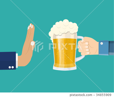Man offers to drink Man offers to drink 34855909