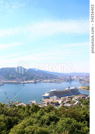 Luxury cruise ship entrance 34856403
