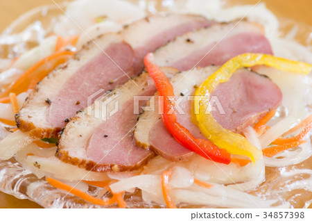 Marinated smoked agate 34857398