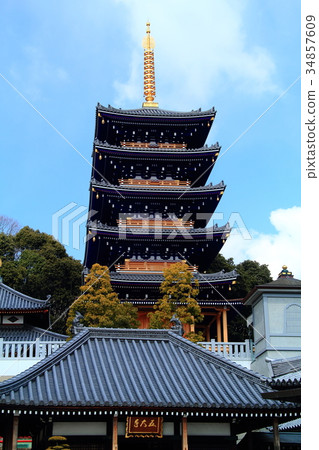 Nakayama Temple (Takarazuka City) Five-storied pagoda 34857609