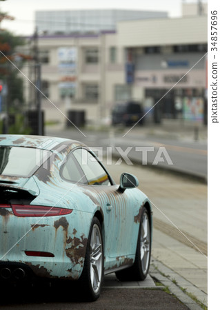 I can be happy if I look at my car rustling rusted car rustling wind rust-look, ARTCAR I can be happy if I look at my car rustling rusted car rustling wind rust-look, ARTCAR 34857696