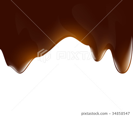 Background of liquid chocolate 34858547