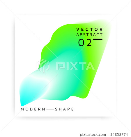 Abstract vector modern shape colorful Abstract vector modern shape colorful 34858774