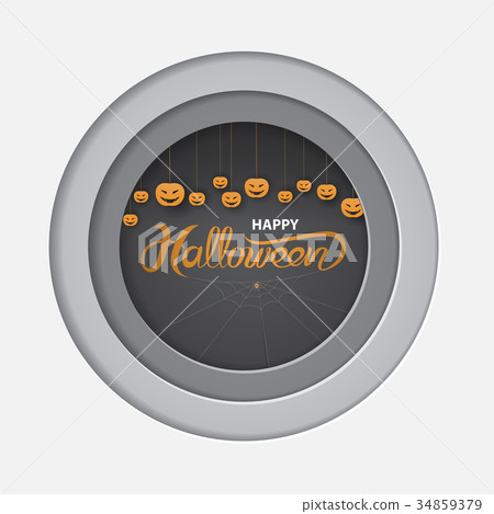 Halloween calligraphy abstract background Halloween calligraphy abstract background 34859379