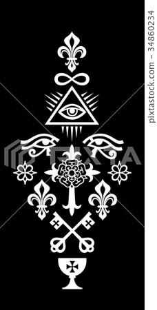 CHRISTIAN COLUMN (Symbols of Faith) CHRISTIAN COLUMN (Symbols of Faith) 34860234